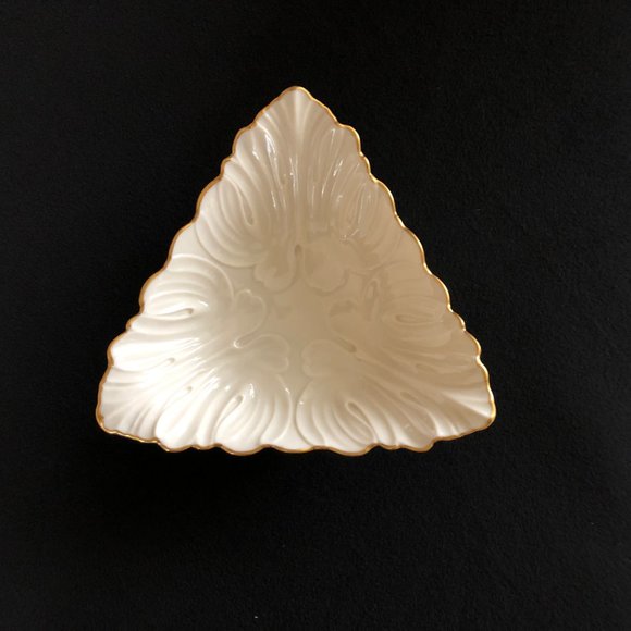 Lenox Triangular Candy or Nut Serving Dish - Picture 2 of 4